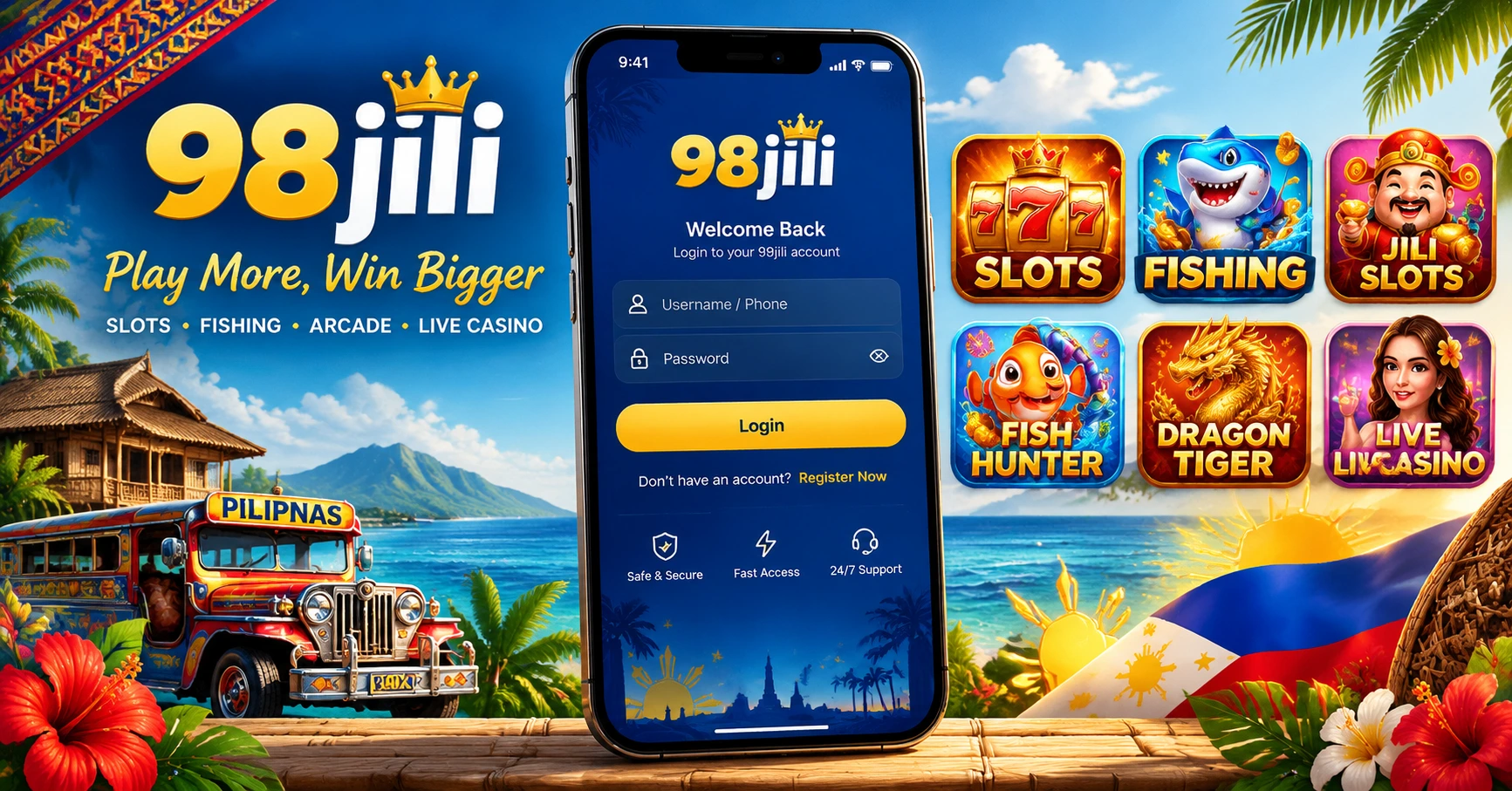 Mastering the 98jili login Experience: A Guide for Filipino Gamers - image 2