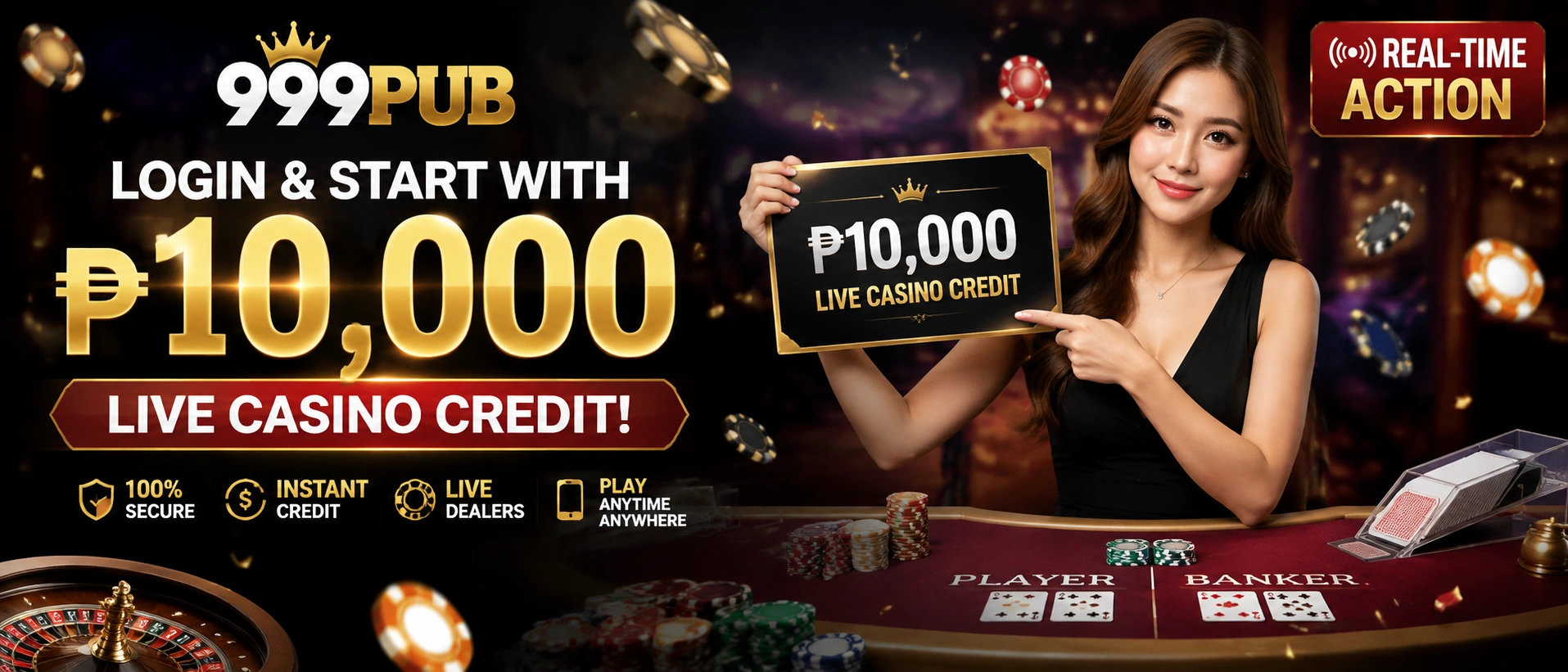 Live casino table browsing preview