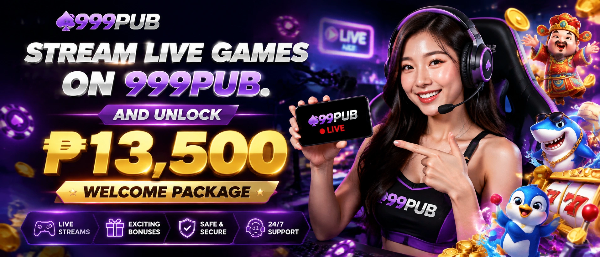 Live casino cashier and table flow preview